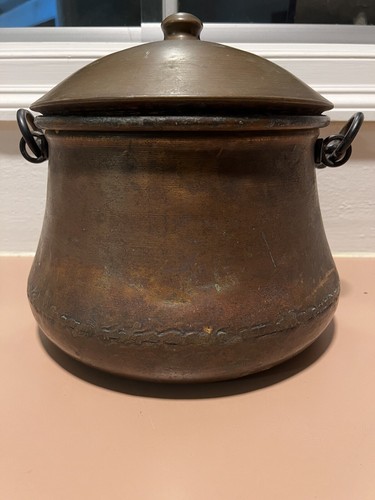 Cubo de ceniza Cooper con tapa inspirado en antigüedades turcas - Imagen 4 de 12
