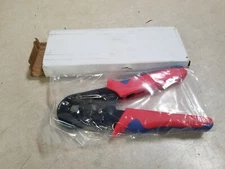 FD2810SQ - 28 to 10 AWG Wire Ferrules Crimping Tool, Self-Adjusting Ratchet