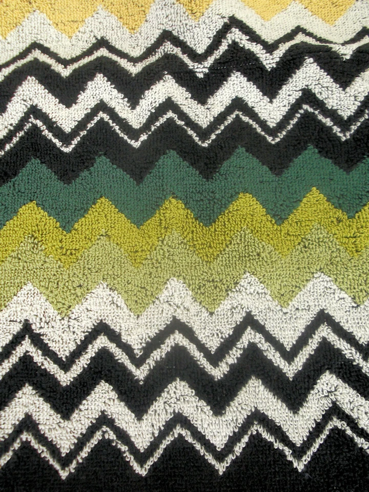 JUEGO DE TOALLAS PARA EL HOGAR MISSONI ALGODÓN 16x24 pulgadas 24x39 pulgadas - 40x60 cm 60x100 cm NILES 156 Foto 4 de 4