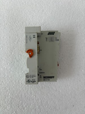 Beckhoff BK3150 PROFIBUS COUPLER 4311B6080000 AWG 28-14 for parts only