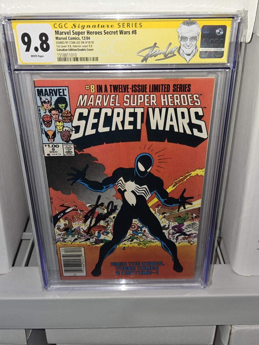 Marvel Super Heroes Secret Wars #8 Canadian Edition Double Cover
