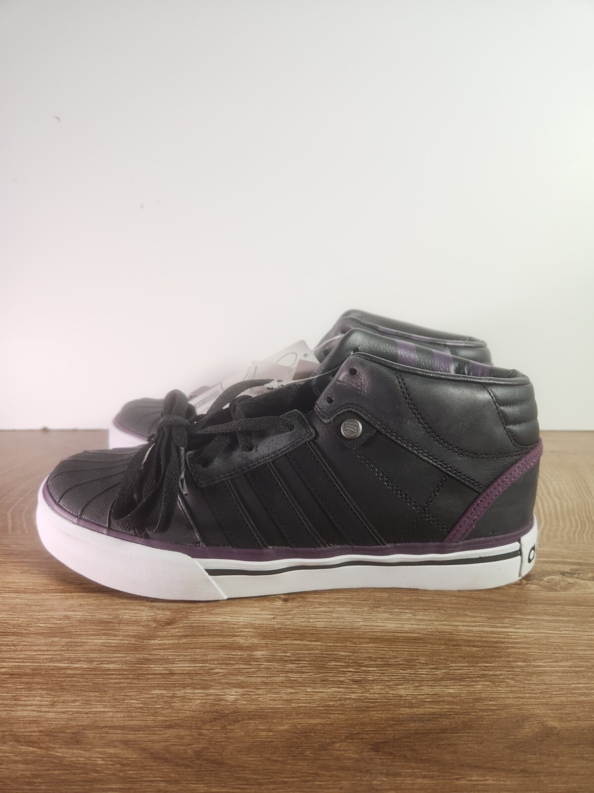 Adidas Buelton Shoes Mens Size 9 Black David Beckham Mid Top G305509 
