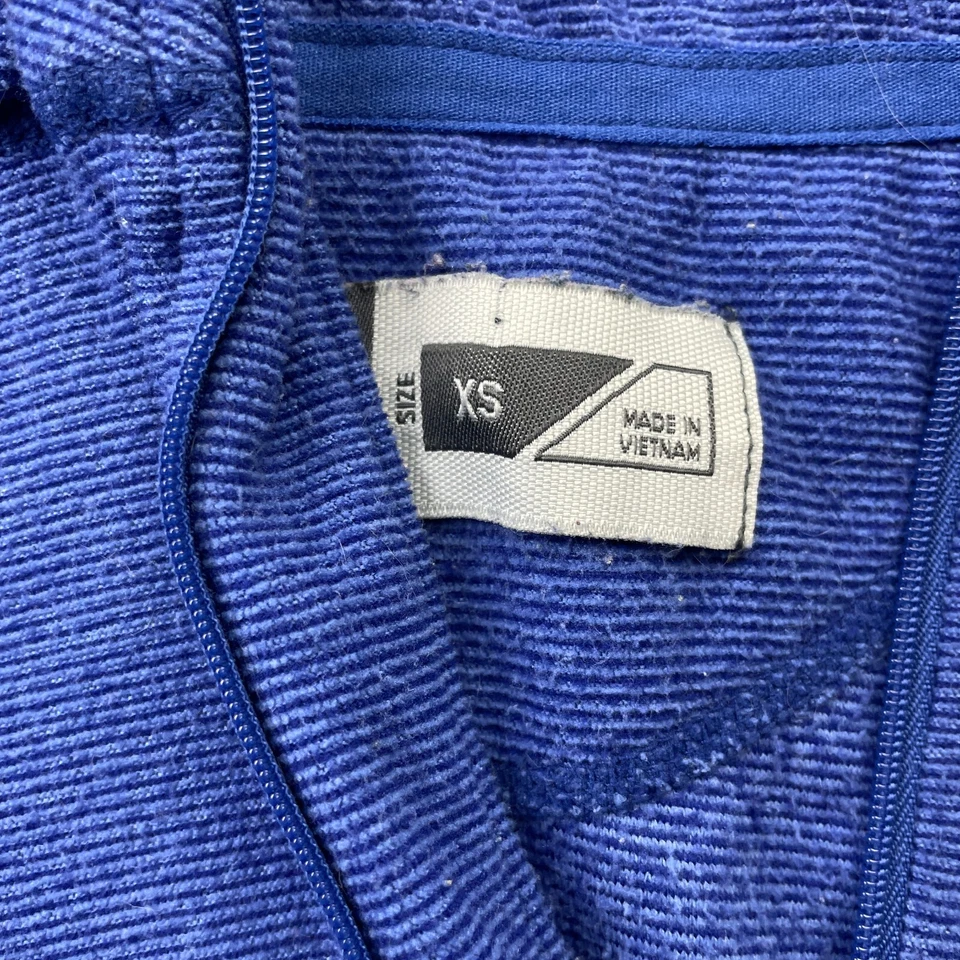 Pullover deportivo Alpine Design XS azul con cremallera en cuarto de baño senderismo al aire libre para mujer Foto 3 de 4