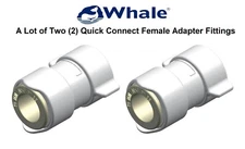 2-Marine Whale WX1532B Female Quick Connect Adapter 15mm x 1/2" BSP Pipe Fitting
