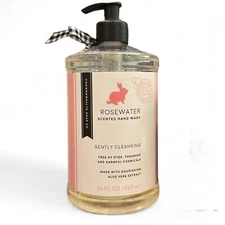 Commonwealth Soap Toiletries CST ROSEWATER Dye Free Hand Wash 26 oz