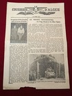 Original Ww2 1944 French newsletter Le Courrier D'Alger for Allied Pilots airmen