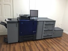 Konica Minolta AccurioPress C3070 with PF-707m LU-202XLm FS-612 & IC-417