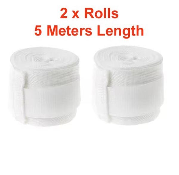 5M Cotton Boxing Wraps Sanda, MMA, Kickboxing Hand Wraps & Gloves