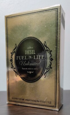 Diesel Fuel For Life Unlimited 50ml 1.7 fl oz EDP For Women New In