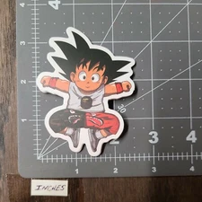 Dragon Ball Z Kid Goku Adult Humor Skateboard Guitar Phone Sticker / Decal MatI