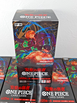 BANDAI ONE PIECE Card Game Wings of The Captain OP06 Booster Box