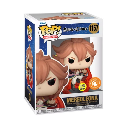 BOX DAMAGED!! Funko Pop! Animation: Black Clover - Mereoleona GLOW Crunchyrol