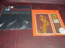 ELLINGTON COLEMAN HAWKINS VERIFIED 1ST STAMPER #109  + HAWKINS ALIVE 45 RPM SETS