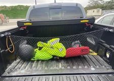 Rear Trunk Bed Envelope Style Organizer Cargo Net for NISSAN TITAN 2004-2024 New