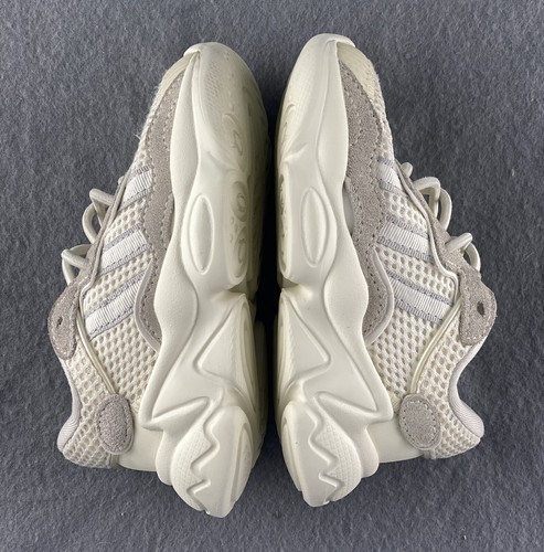 Adidas Kids Size 7k Unisex Ozweego Originals White Gray - Picture 6 of 16