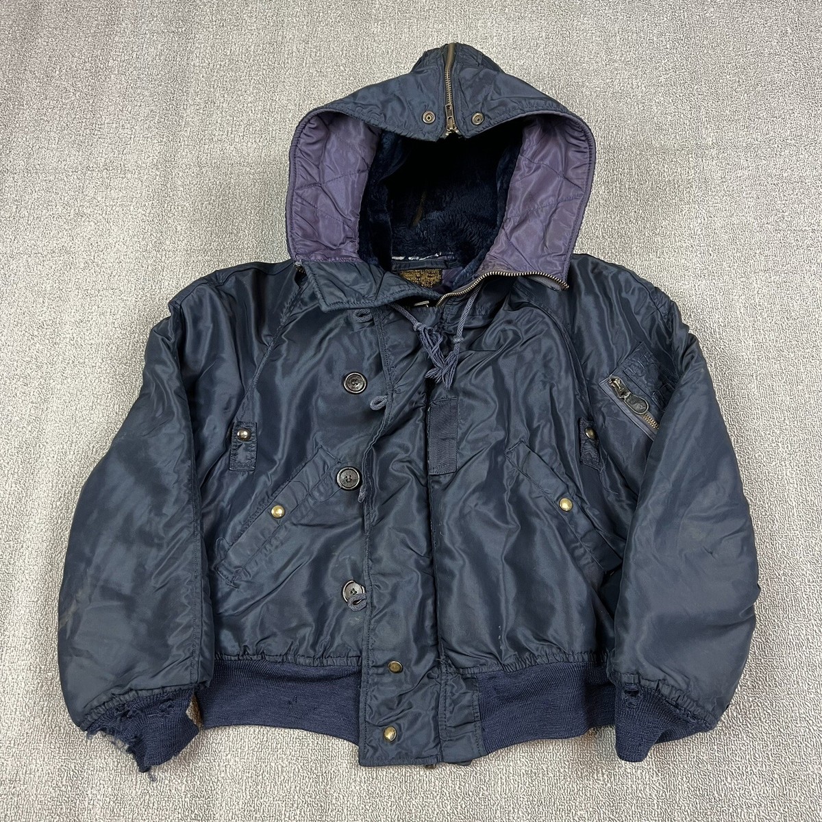 Vintage 50s N2A Flight Bomber Jacket Mens Medium Military Vintage 50s N2A Flight Bomber Jacket Mens Medium Military
