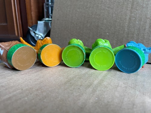Gremlins 2 Candy Container Heads Still Sealed Gizmo Lenny George Daffy Mohawk - Picture 8 of 8