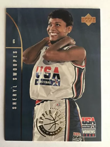 1994 Upper Deck USA Basketball Gold Medal Sheryl Swoopes #84 HOF