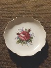 Rose China Gold Edged Dish "SGK MADE IN OCCUPIED JAPAN" — photo 1
