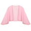 Damen Chiffon Bolero Schulterjacke Festlich Jacke Bolerojacke Cardigan