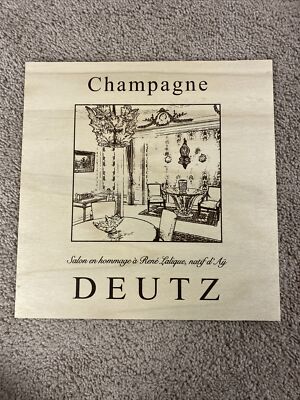 Пару постеров старой рекламы алкоголя. Шампанское Deutz Пару постеров старой рекламы алкоголя. Шампанское Deutz История,Алкоголь,Вино,Реклама