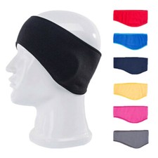 Winter Fleece Ear Warmer Headband Cycling Sport Hairband Sweatband for Men Women