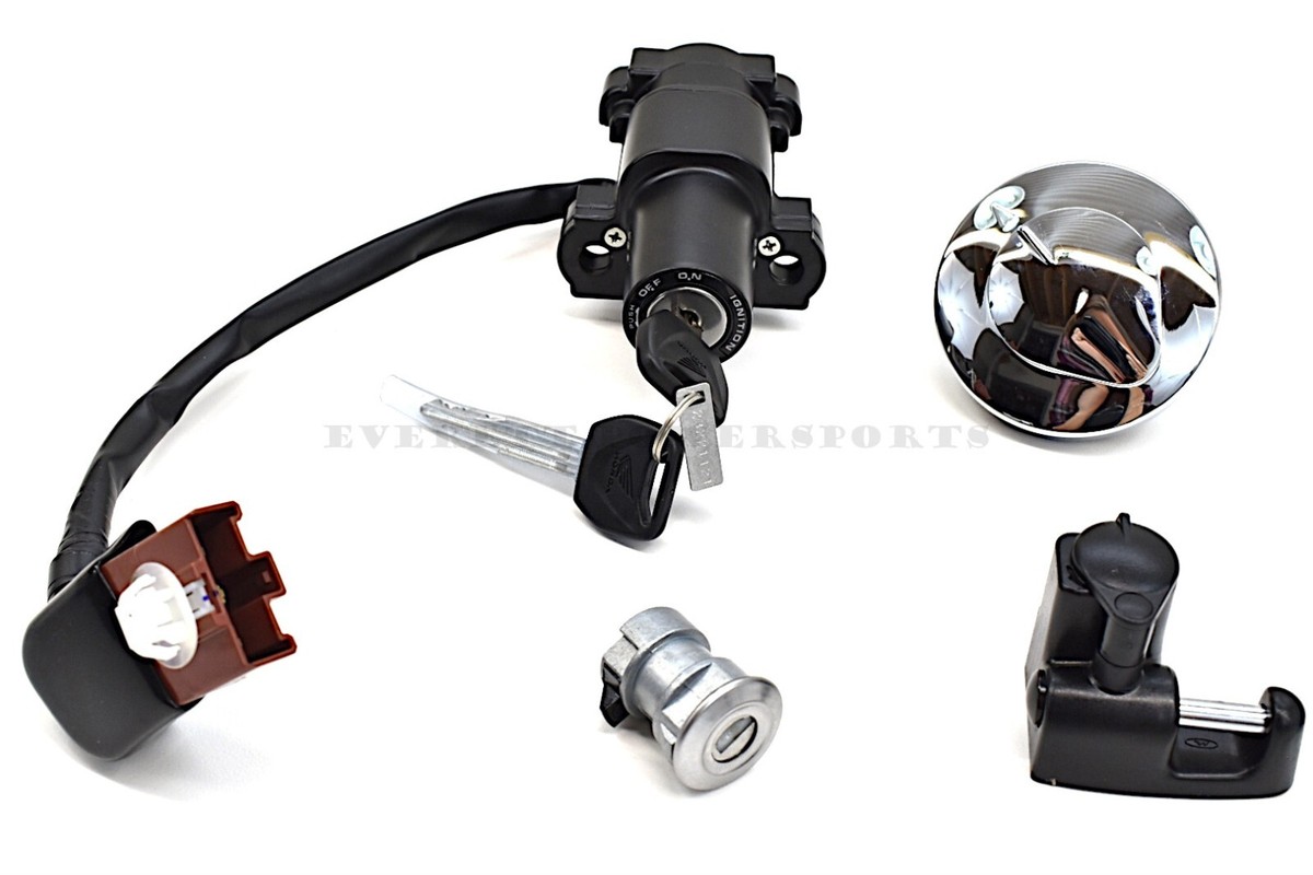 Lock Set Key Switch CRF250L/LA 13-20 Ignition Seat Lock Fuel Cap