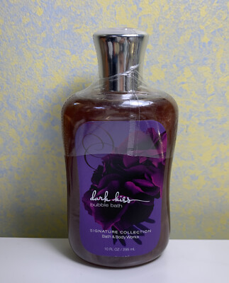 New BATH AND BODY WORKS Signature Collection Bubble Bath Rare 10oz Dented bottle