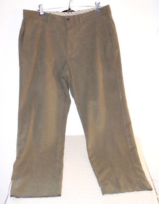 Tommy Bahama Pants 35 x Men Beige Tan Slacks Cotton Blend Casual Khaki