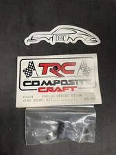 TRC Composite Craft Vintage RC Car Part # 5404 Pro-10 Series Nylon Wing Mounts