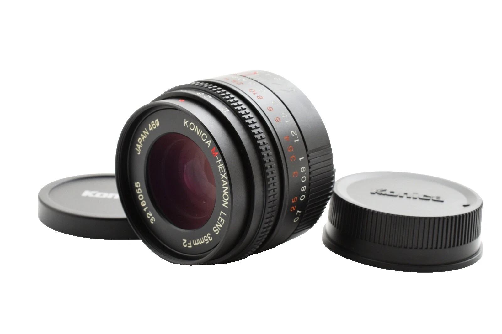 Cámara f/2 focal Konica Minolta 35mm Lentes