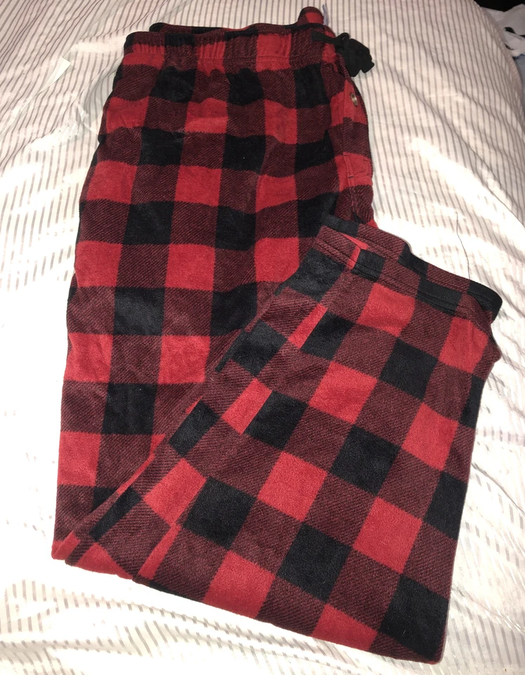 Pantalones de salón fruit of the loom Buffalo polar ropa de dormir suave cómoda 2XL/2xg Foto 3 de 4