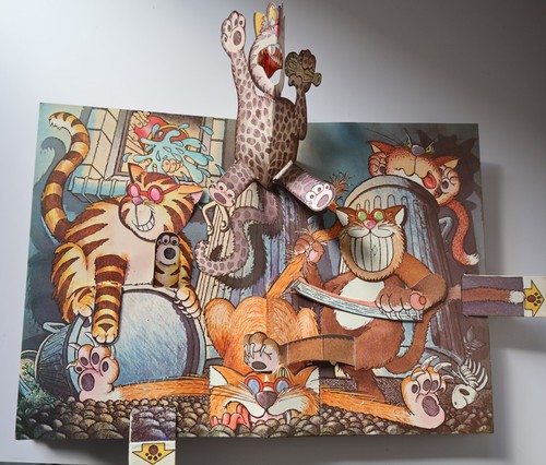 Action Cats Purring pop-ups by Ray Marshal & Korky Paul - Picture 15 of 18