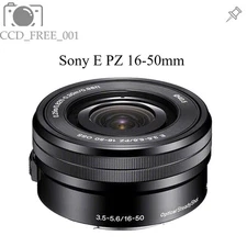 Sony E PZ 16-50mm f/3.5-5.6 OSS Lens for Sony E-Mount Cameras Black 