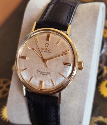 Omega Seamaster De Ville 14K Gold Filled Automatic.