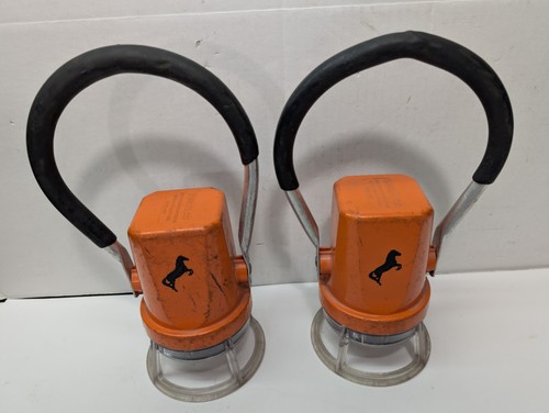 Pair Vintage Norfolk Southern Lantern Starlite 222 Flashlight Orange Railroad - Picture 2 of 5
