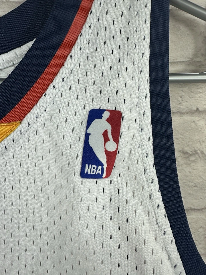 Steph Curry Golden State Warriors Mitchell & Ness Swingman White Jersey Size M - Image 2 of 4