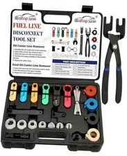 Fuel Line Disconnect Tool Set with Fuel and AC Disconnect Pliers - Master 