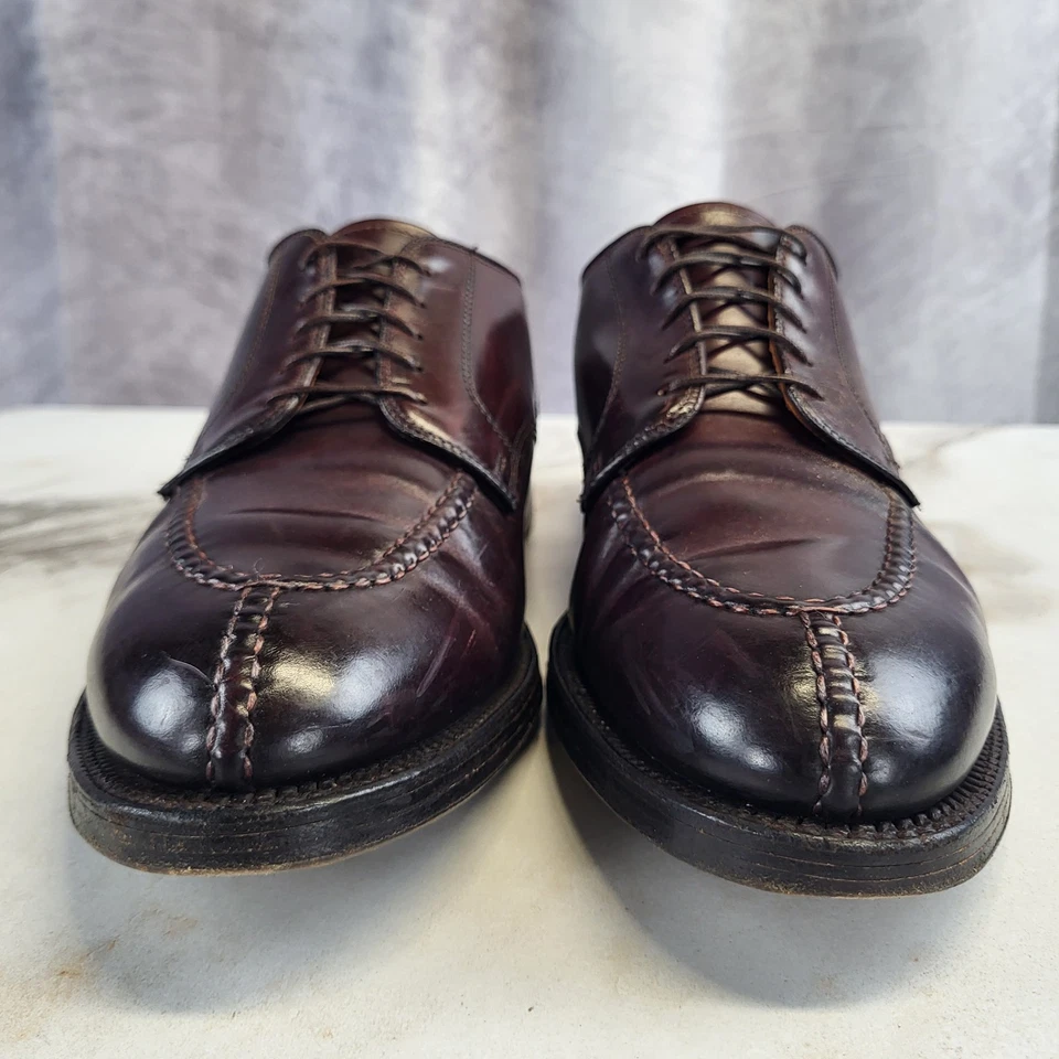 ALDEN Shell Cordovan Puntera Dividida Derby Hombre 11.5 D 2210 Foto 3 de 4