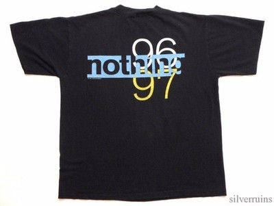 T様向け Nine Inch Nails Tシャツ 96-97 古着USED Nine Inch Nails Vintage T Shirt 1996 Concert Tour NIN Nothing