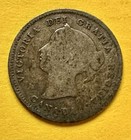 1901 Canada Queen Victoria Five Cent. 92.5% Silver. VG-F Condition. Charity. ￼ — photo 2