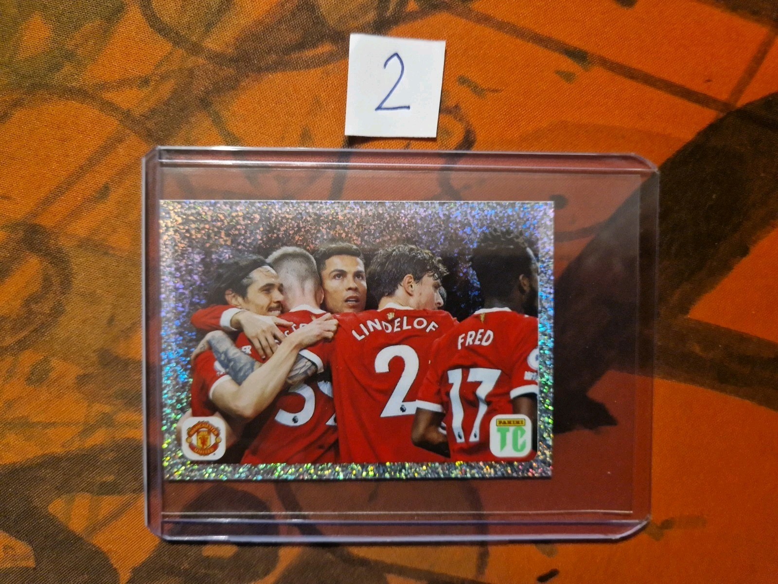 CRISTIANO RONALDO 2022 Panini TOP CLASS Sticker Collection #89 Manchester United