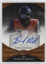 2022 Sage Aspire Bronze Front/ Back Derion Kendrick Desmond Ridder Auto 04tw