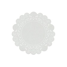 Royal 6 Inch Disposable Paper Lace Doilies, Case of 10,000