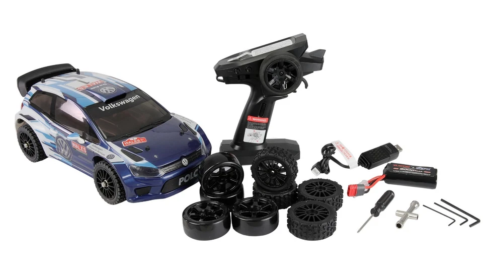 Auto Radiocomandata MJX Hyper GO 14304 1/14 Volkswagen Polo Brushless - Immagine 2 di 4