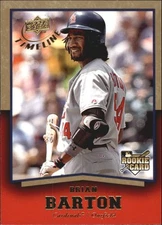 2008 Upper Deck Timeline Gold #89 Brian Barton - BB
