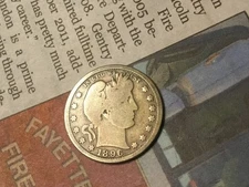 1896 S   Barber Quarter Key date