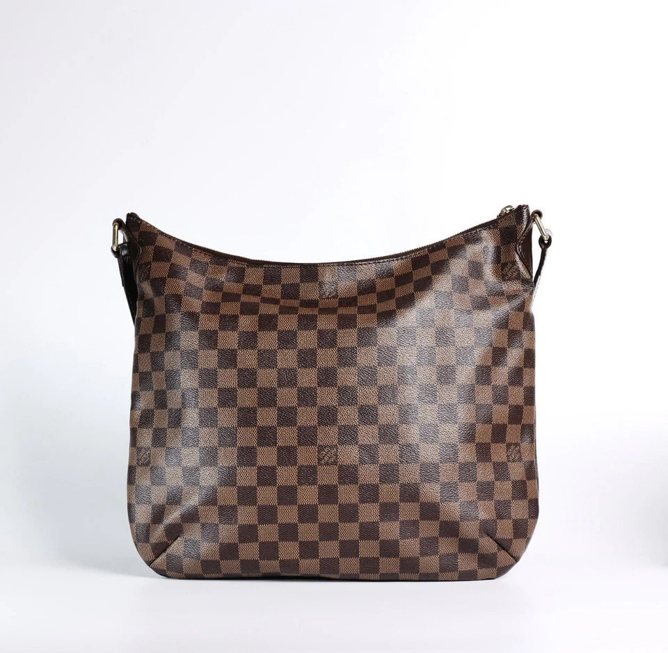 Louis Vuitton Bloomsbury GM Damier Ebene Coated Canvas Calfskin Crossbody w/ COA - Image 2 of 4