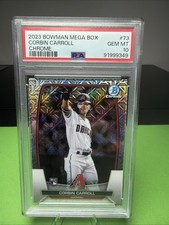2025 Bowman Baseball Corbin Carroll Mojo Refractor - PSA 10