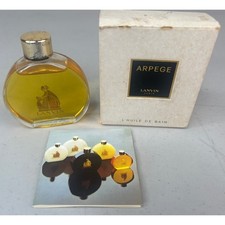 Vintage Lanvin Arpege L Huile De Bain Bath Oil 50ml Made in France with Box